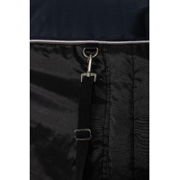 Couverture d'extérieur légère Glasgow avec couvre-encolure Horze Bleu foncé