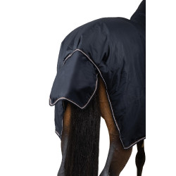 Couverture d'extérieur Horze combo Glasgow 400 g Myrtille Gris