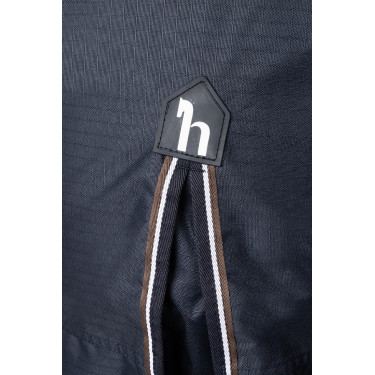 Couverture d'extérieur Glasgow 100g poney Horze 600D Myrtille Gris