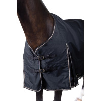 Buitendeken Glasgow 300 g pony Horze Donkerblauw