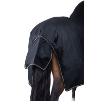 Buitendeken met halsstuk Glasgow 100 g pony Horze Donkerblauw