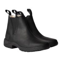 Boots jodhpur Horze Cornwall en cuir doublés laine Noir
