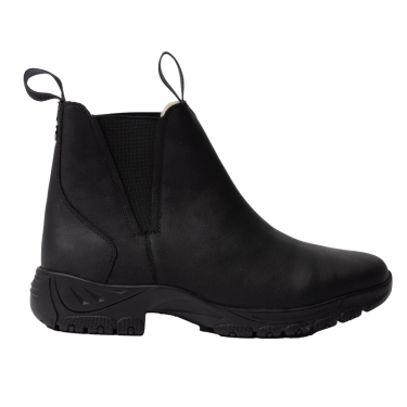 Boots jodhpur Horze Cornwall en cuir doublés laine Noir