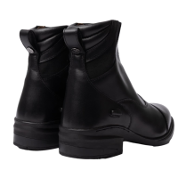 Boots jodhpur Horze Oldenburg en cuir avec fermeture éclair frontale Noir
