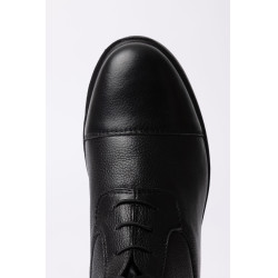 Bottes d'équitation hautes Horze Brighton Young Rider Noir