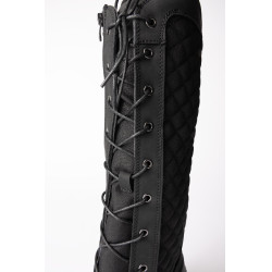 Thermische rijlaarzen Horze Rovaniemi Zwart