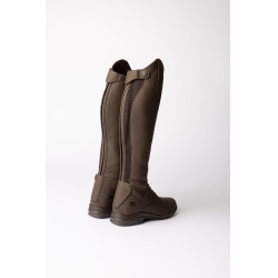 Bottes hautes Horze en cuir végétalien Sheffield Marron