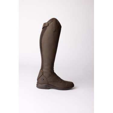 Bottes hautes Horze en cuir végétalien Sheffield Marron