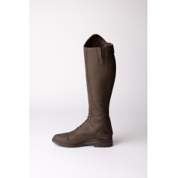 Bottes hautes Horze en cuir végétalien Sheffield Marron