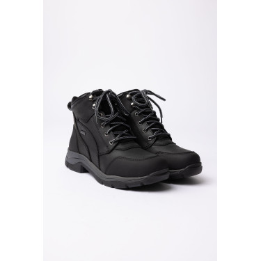 Chaussures imperméables à lacets Horze Atacama Noir