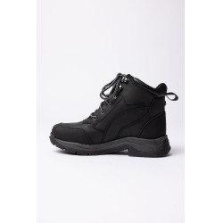 Waterdichte veterlaarzen Horze Atacama Zwart