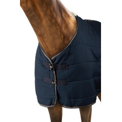 Staldeken / onderdeken Glasgow Horze 200 g Bosbes Grijs