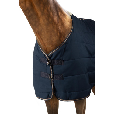 Staldeken / onderdeken Glasgow Horze 200 g Bosbes Grijs