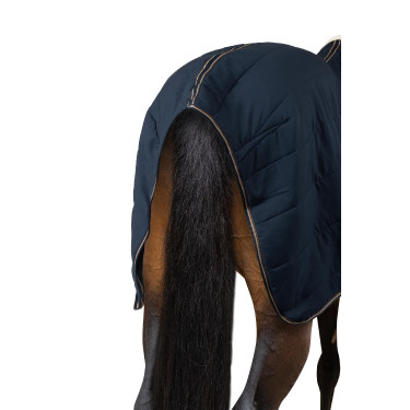 Staldeken / onderdeken Glasgow Horze 200 g Bosbes Grijs