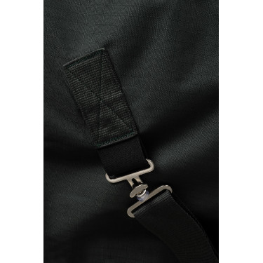 Horze Helsinki high neck outdoor deken 300 g Groene scarabee