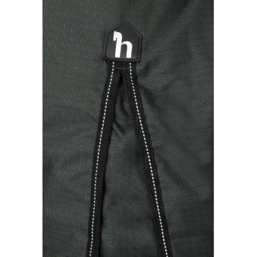 Couverture d'extérieur high neck Horze Helsinki 300 g Vert scarabé