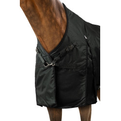 Couverture d'extérieur Horze Helsinki high neck 100 g Vert scarabé