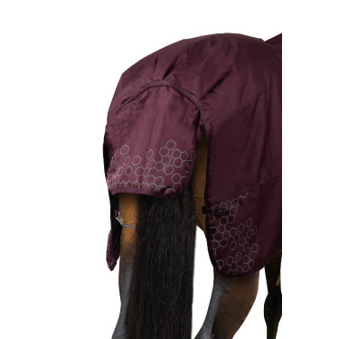 Reflecterende buiten deken Horze Newbridge 0 g Vijg Violet