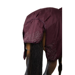 Buitenreflecterende deken Horze Newbridge 300 g Vijg Violet