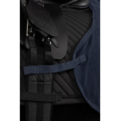 Horze 2-in-1 fleece achterdeken Marine Marineblauw