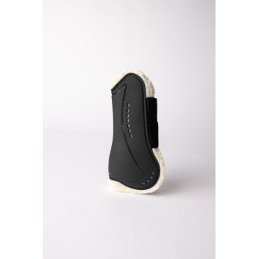 Guêtres avec fausse fourrure Horze Armour Airflow Noir