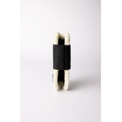 Guêtres avec fausse fourrure Horze Armour Airflow Noir