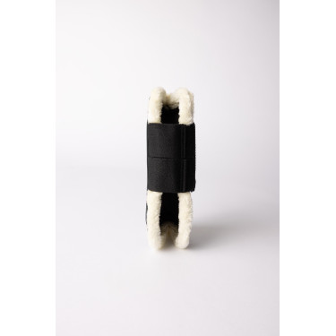 Guêtres avec fausse fourrure Horze Armour Airflow Noir