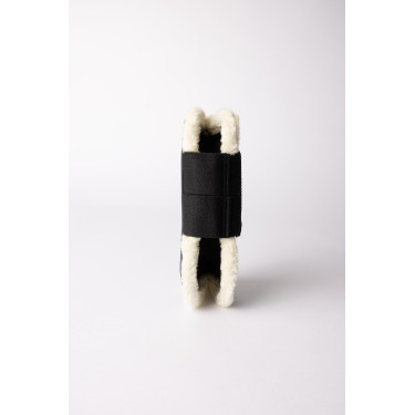 Guêtres avec fausse fourrure Horze Armour Airflow Marine Bleu marine