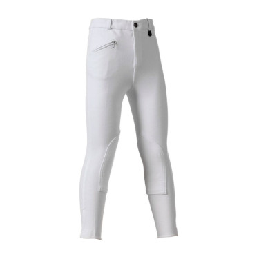 Pantalon Daslö Enfant Maille Epaisse Blanc Basane Bleu national Pantalon Daslö Enfant Maille Epaisse Blanc Basane Bleu national
