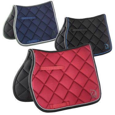 Tattini Super Gewatteerd Zadeldek Zwart