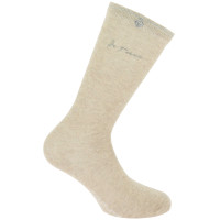 Chaussettes Je t'aime Equithème Rose Beige Chaussettes Je t'aime Equithème Rose Beige