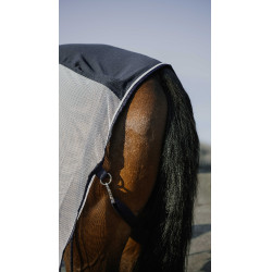 Equithème Flycool deken Marine / wit Blauw Equithème Flycool deken Marine / wit Blauw