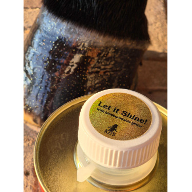 Huile pour sabots Kevin Bacon's pailleté