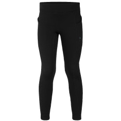 Legging doublé polaire Riding World Volga enfant Noir