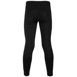 Legging doublé polaire Riding World Volga enfant Noir