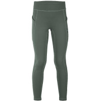 Legging doublé polaire Riding World Volga enfant Gris vert