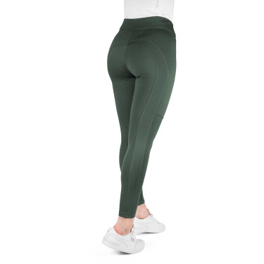 Legging Equithème Birdy femme Kaki