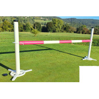 Kit obstacle Hippotonic avec cube Rose / blanc