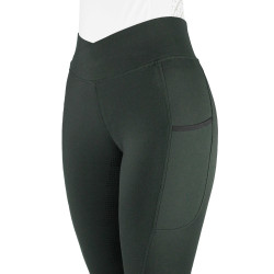 Legging Equithème Fanny femme Kaki