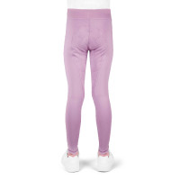 Legging Flora Enfant Je T'aime Equithème Mauve Violet Legging Flora Enfant Je T'aime Equithème Mauve Violet