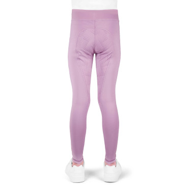 Legging Flora Enfant Je T'aime Equithème Mauve Violet
