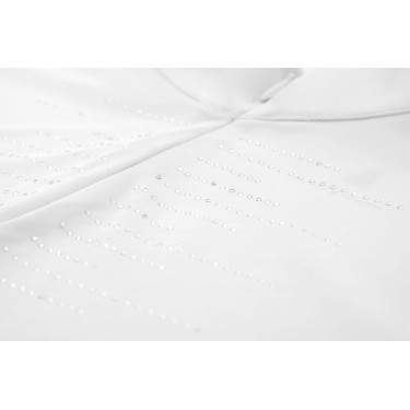 Polo concours Equithème Suzanne femme Blanc