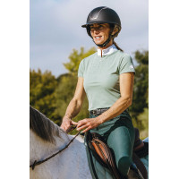 Wedstrijdpolo Equithème Suzanne dames Lichtgroen Wedstrijdpolo Equithème Suzanne dames Lichtgroen