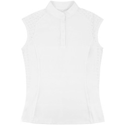 Polo concours sans manches Equithème Judith femme