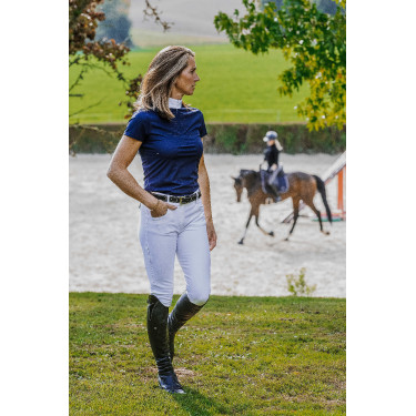 Polo concours sans manches Equithème Judith femme