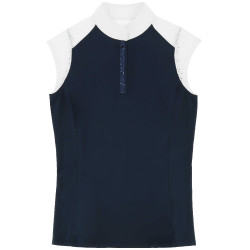 Polo concours sans manches Equithème Judith femme