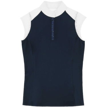 Polo concours sans manches Equithème Judith femme