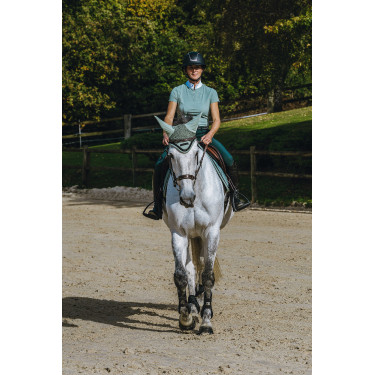 Polo concours sans manches Equithème Judith femme