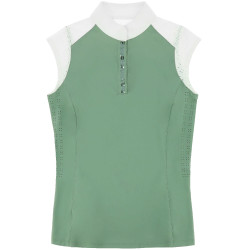 Polo concours sans manches Equithème Judith femme