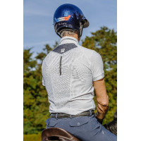 Polo de concours Equithème Chris homme Blanc